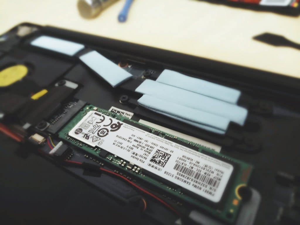 Dell XPS 13 9360 Thermal Pads Internals