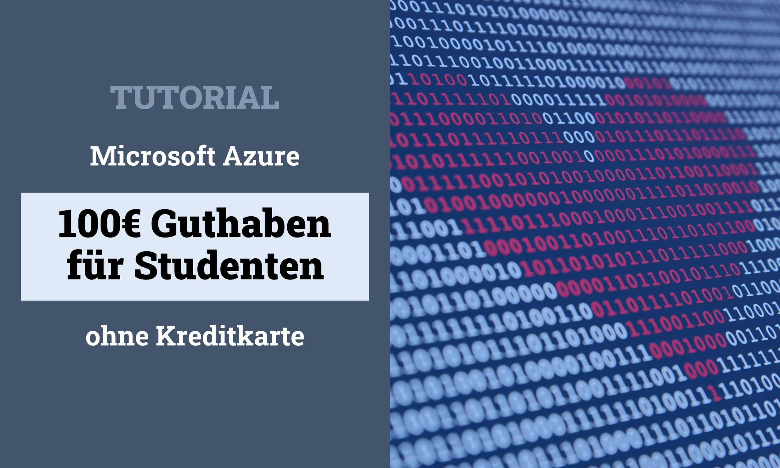 Microsoft Azure for Students Titelbild scaled