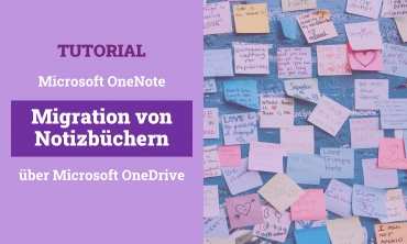 OneNote: Migration of notebooks via OneDrive
